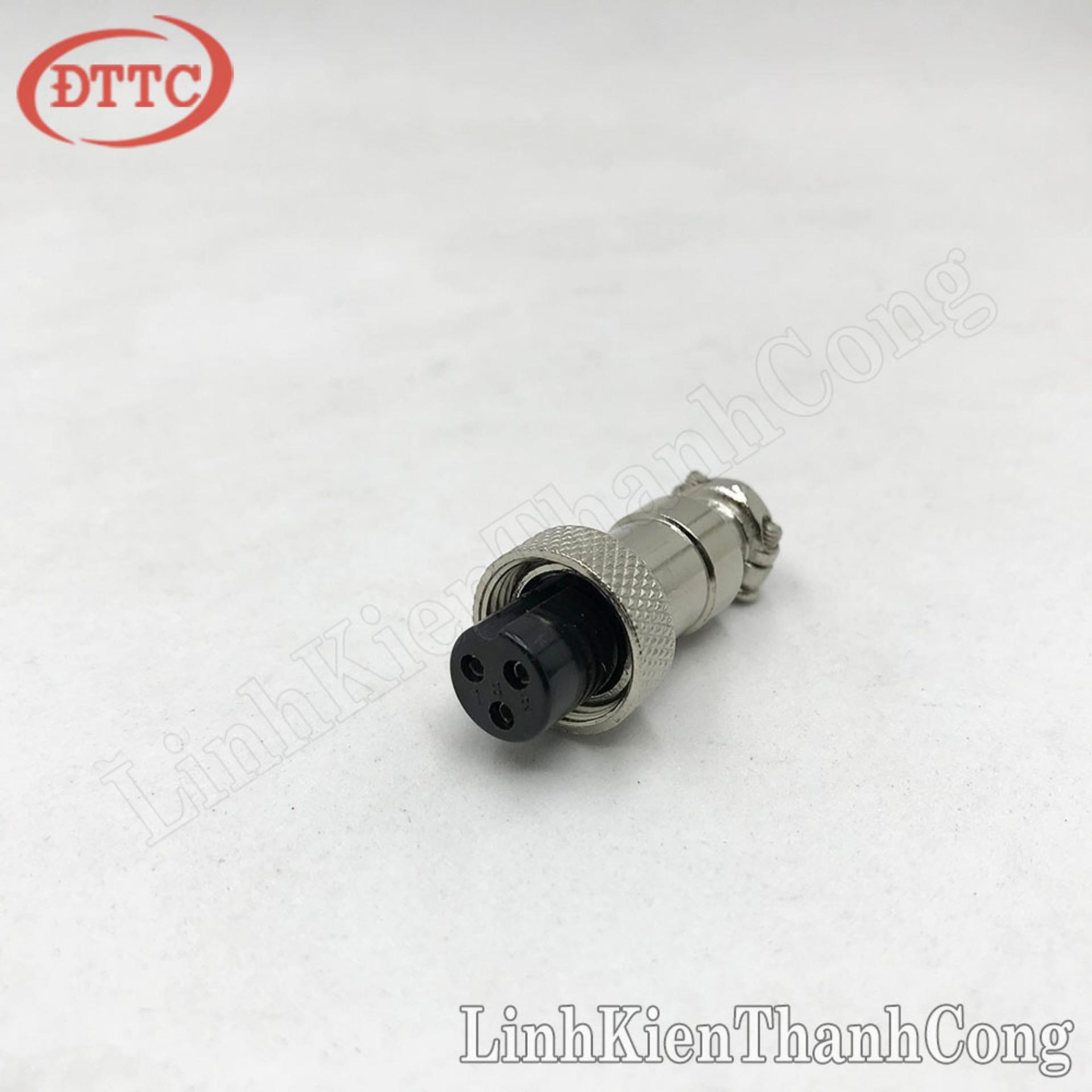 Giắc gx12-3p 3 chân
