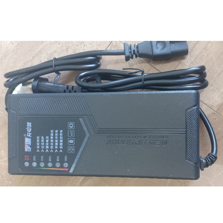 Sạc xe đạp điện 48V 12AH chân vuông