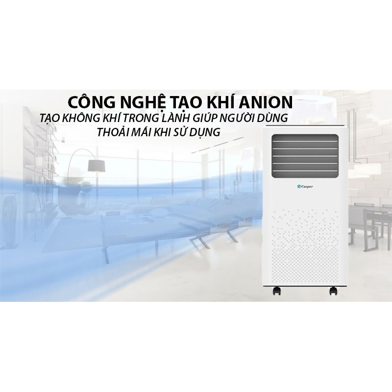 [HCM]Máy lạnh di động Casper PC-09TL33 (1.0 HP) (Miễn phí giao tại HCM-ngoài tỉnh liên hệ shop)