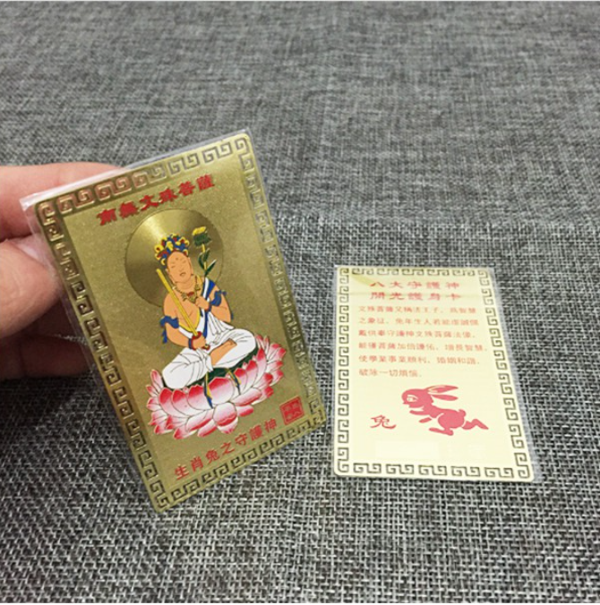 Kim bài PHẬT bản mệnh(độ mệnh) 12 con giáp