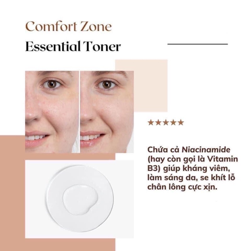 [CHÍNH HÃNG TEM CÔNG TY CZ] Nước tẩy trang Comfort Zone Essential Micellar Water 200ml