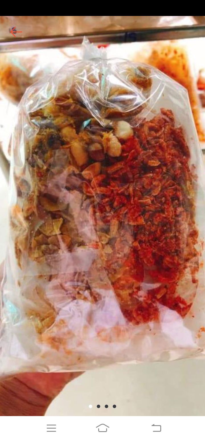 1 bịch bánh tráng trộn khô gà