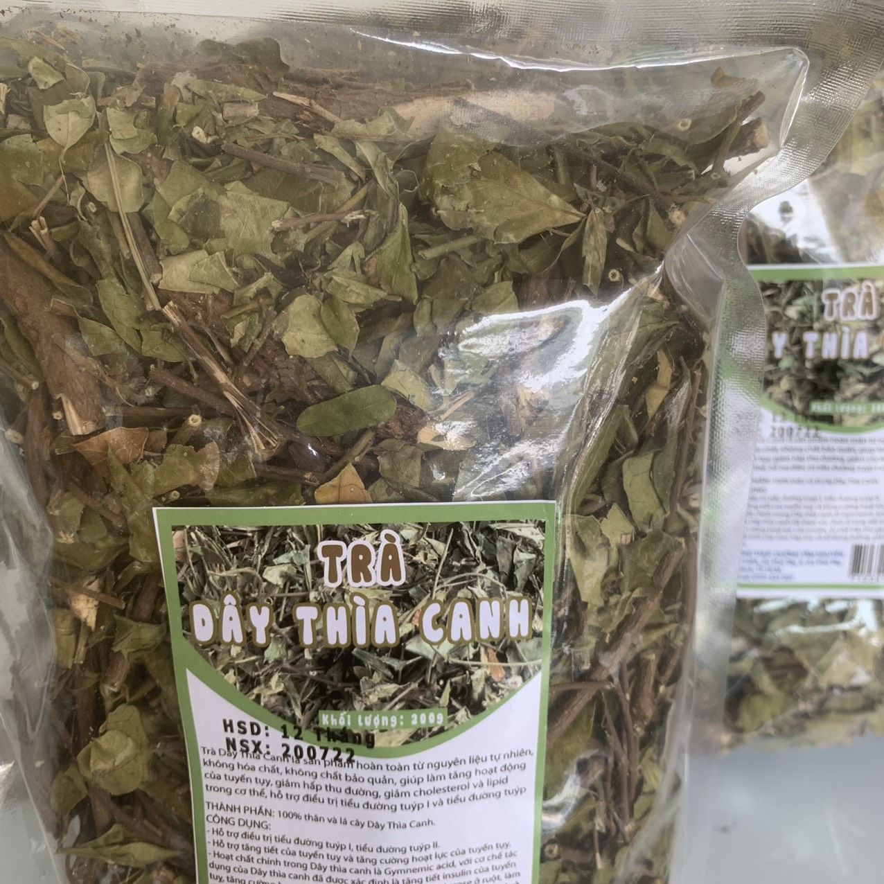 Trà dây Thìa Canh loại 1 gói 200g