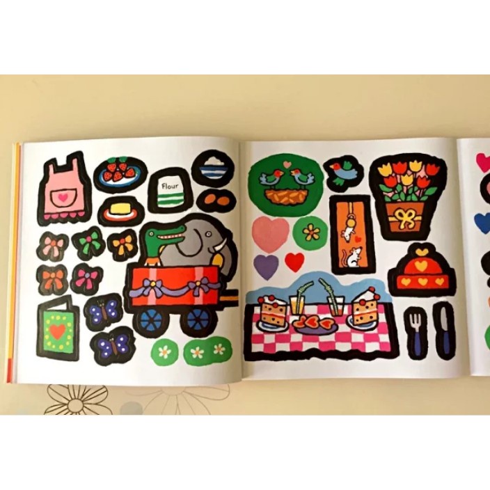 Bản nhập 36q - Maisy story & sticker book