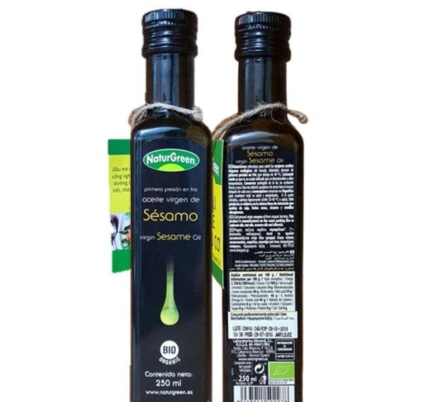 DẦU MÈ HỮU CƠ NATURGREEN 250ML
