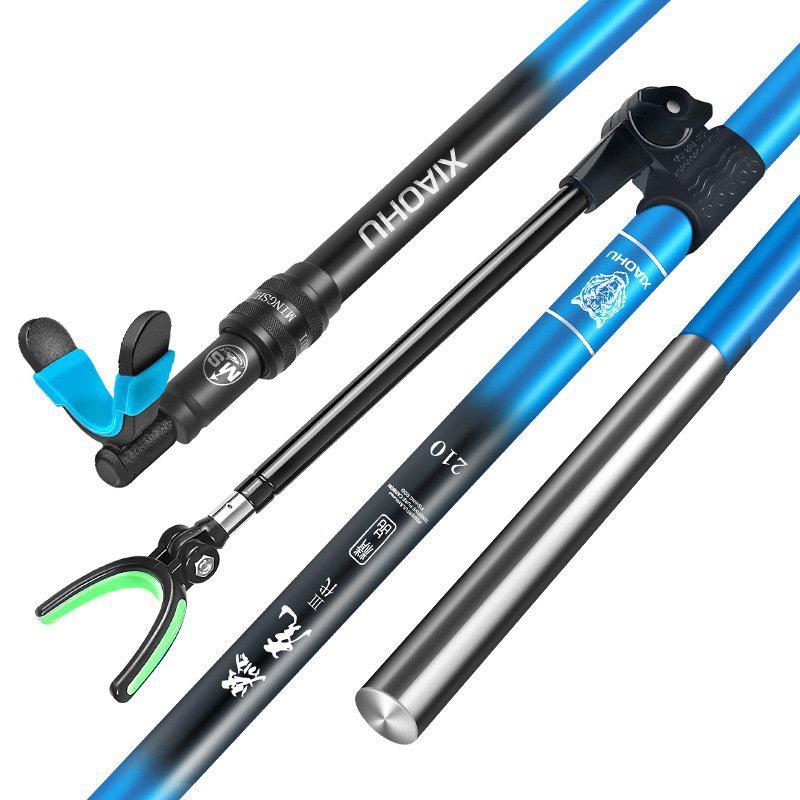 Gác cần câu tay carbon Xiaohu Bạch Hổ. Gác cần câu đài săn hàng