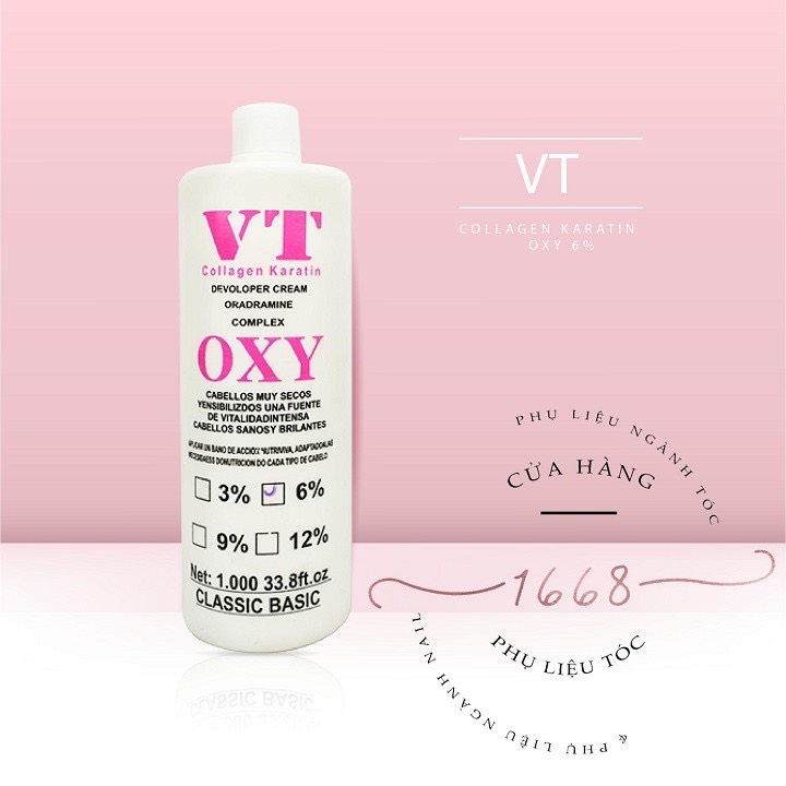 Oxy Trợ Nhuộm OSAKA Collagen 1000ml Hàng Công Ty (Bao Bì Mới )