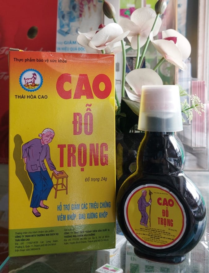 siro CAO ĐỖ TRỌNG thái hòa cao chai 200ml
