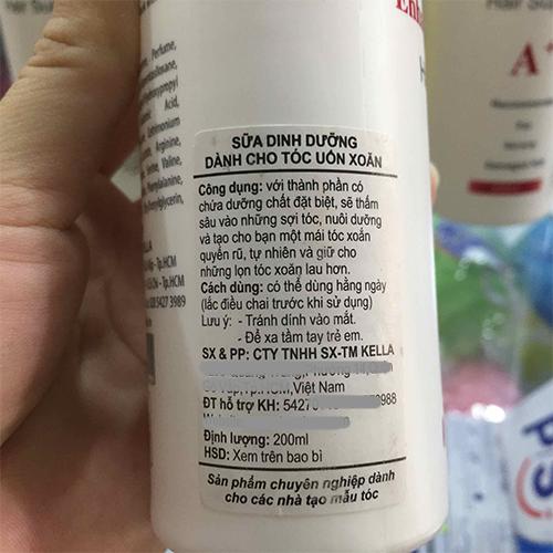 Xịt dưỡng tóc uốn Kella