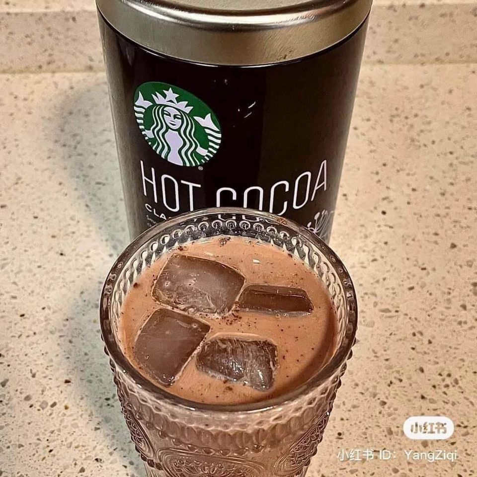 Bột cacao starbuck hot cocoa 567g và 850g mỹ