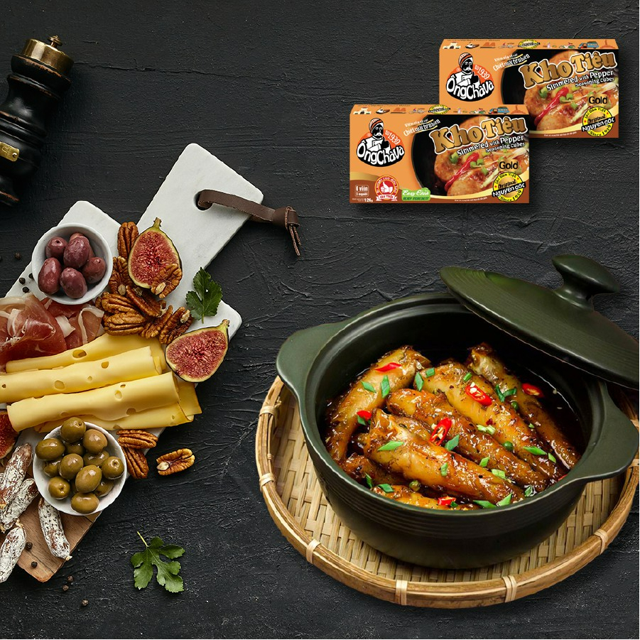 Simmered with Pepper Seasoning Cubes 126gr