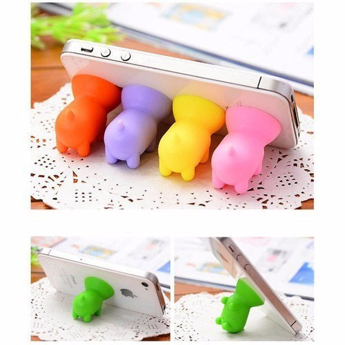 Combo 2 giá đỡ điện thoại hình con heo
