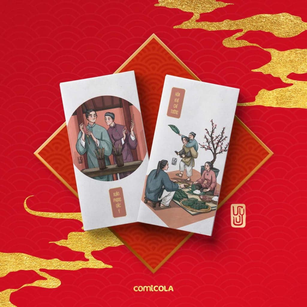 Combo lì xì năm mới 2021 Comicola
