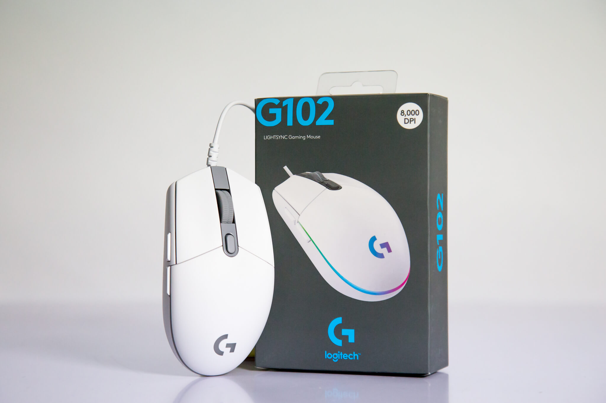 Chuột Gaming G102 Logitech cho game thủ 8000 DPI