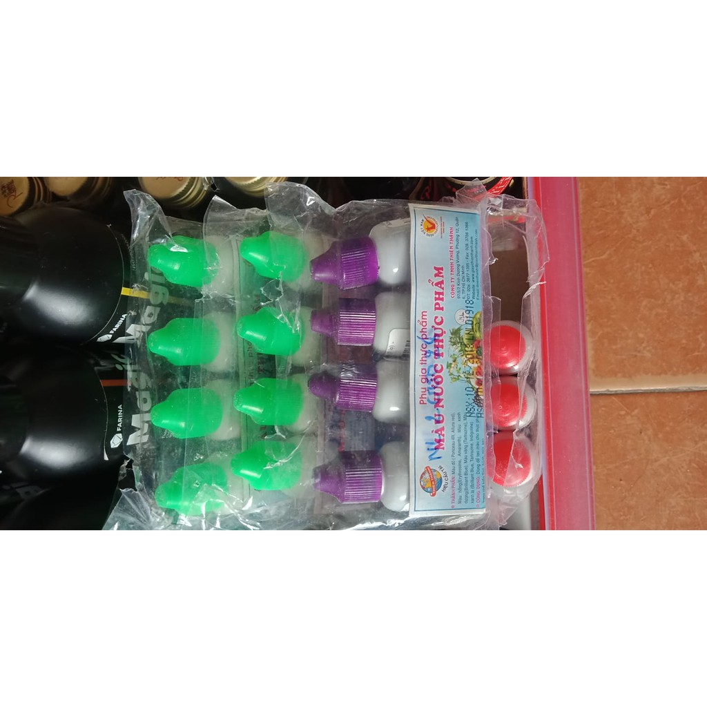 Màu Nước Thực Phẩm Thiên Thành