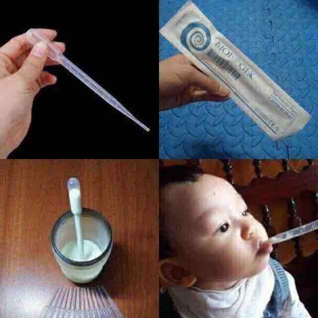 Combo 10 chiếc Ống bón sữa cho bé