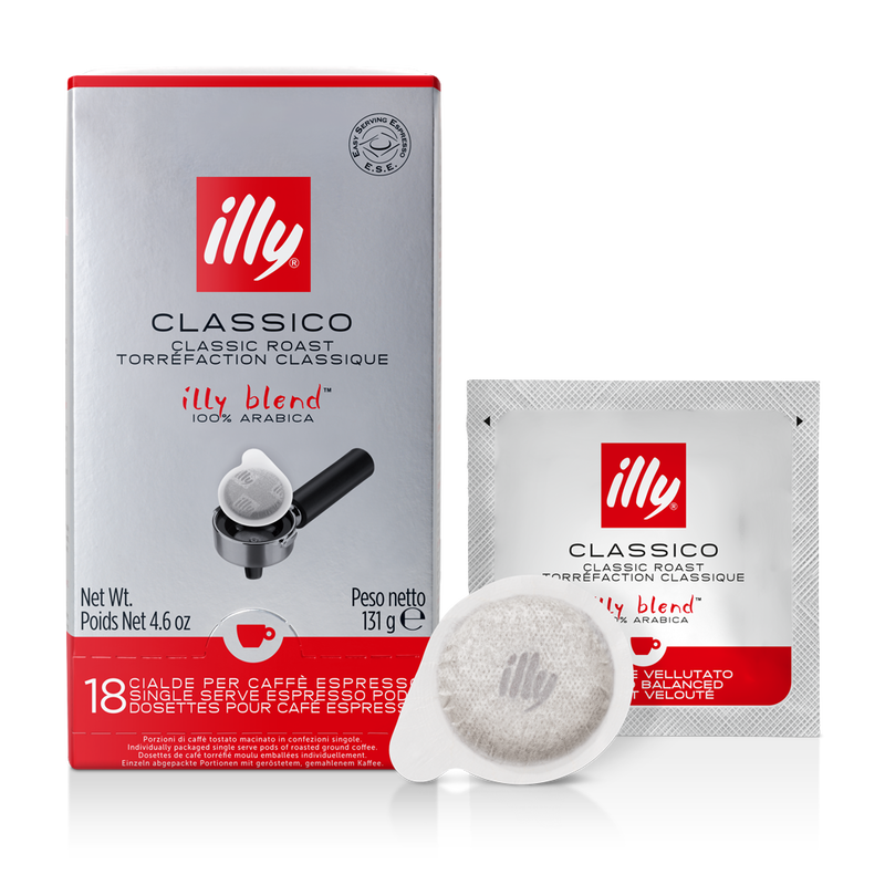 CÀ PHÊ DẠNG NÉN ILLY COFFEE – E.S.E. PODS MEDIUM ROAST – 18PODS/BOX