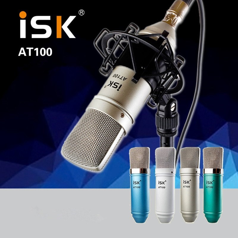 MICRO THU ÂM ISK AT100 – MIC HÁT KARAOKE, HÁT LIVE STREAM » MIC HOA VINH ( Bảo Hành 6 Tháng )