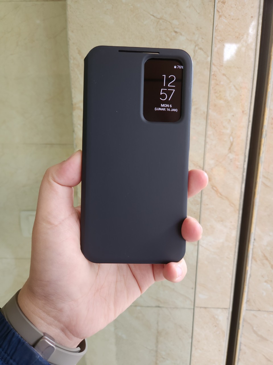 Bao da Galaxy S23 Samsung Smart View Chính hãng