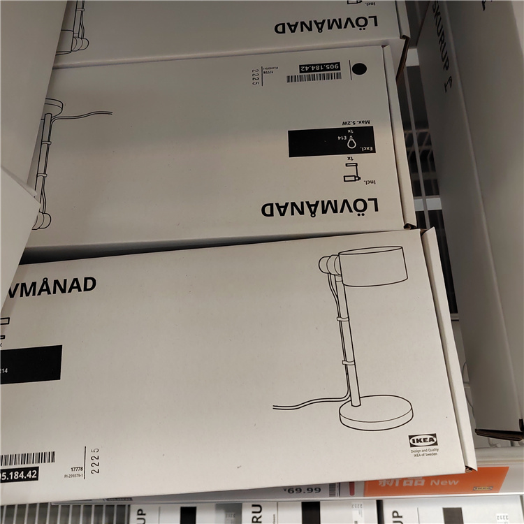 Đèn bàn làm việc đọc sách Lovmanad IKEA