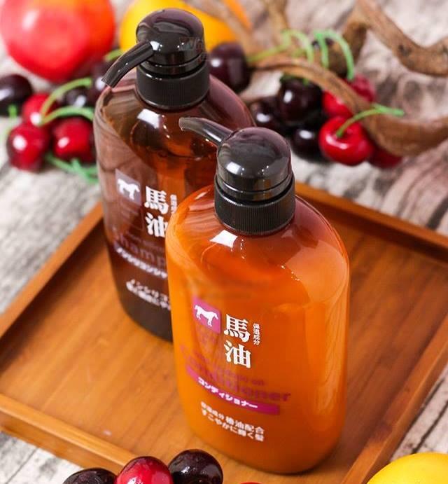 Dầu Gội Mỡ Ngựa Nhật Bản 600ml