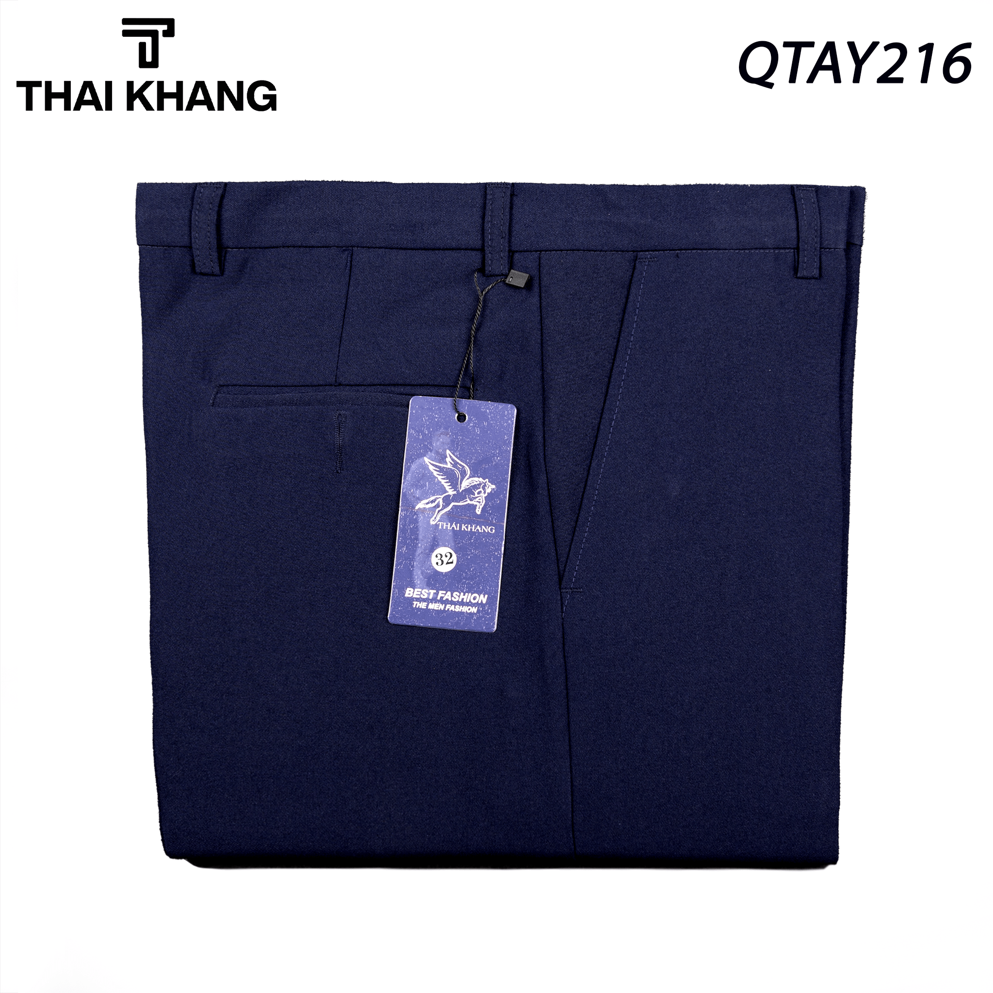 Quần âu nam trung niên ống suông vải dày loại quần tây nam form rộng QTAY21