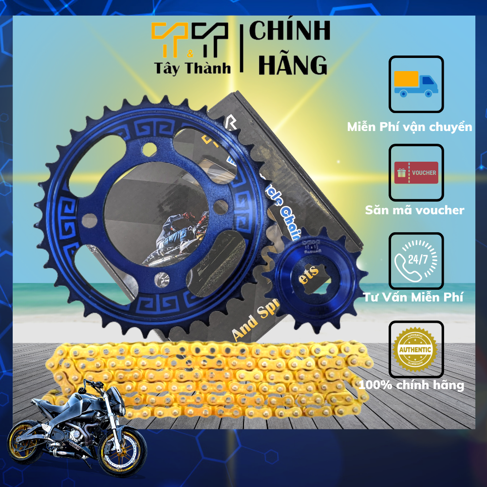 nhông sên dĩa sirius, nsd sirius , hộp sên xe sirius, mẫu mới trend hot, màu đen nhám, sên 9 ly, cam kết sên không kêu, không trượt. Bảo hành 6 tháng 1 đổi 1 nếu sản phẩm lỗi - T&T Tây Thành Shop chuyên nhông sên dĩa