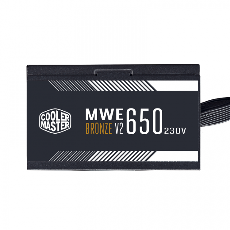 Nguồn máy tính Cooler Master MWE V2 230V 650 650W Plus Bronze (80 Plus Bronze/Màu Đen)