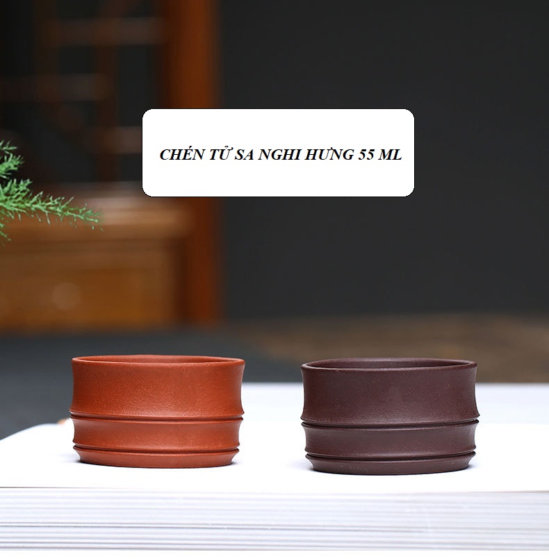 Chén Tử Sa Nghi Hưng 55 ml