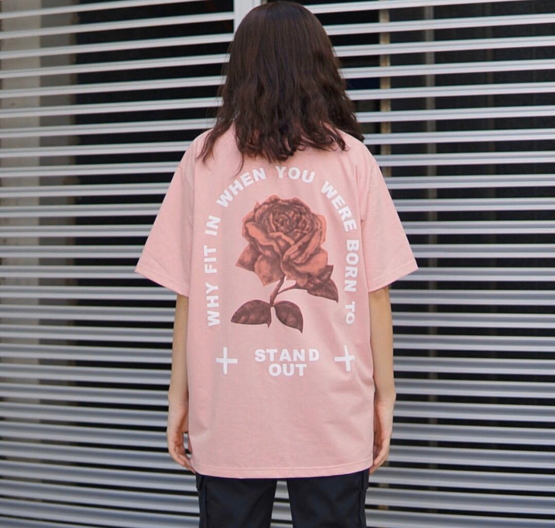 [HCM XẢ HÀNG - ĐỒNG GIÁ 19K  ]Áo Thun Nam Nữ Form Rộng Hàn Quốc In Hình Hoa Hồng Độc Đẹp Vải Dày Mịn Thoáng Mát Thiết Kế Thời Trang Kiểu Dáng Năng Động Trẻ Trung