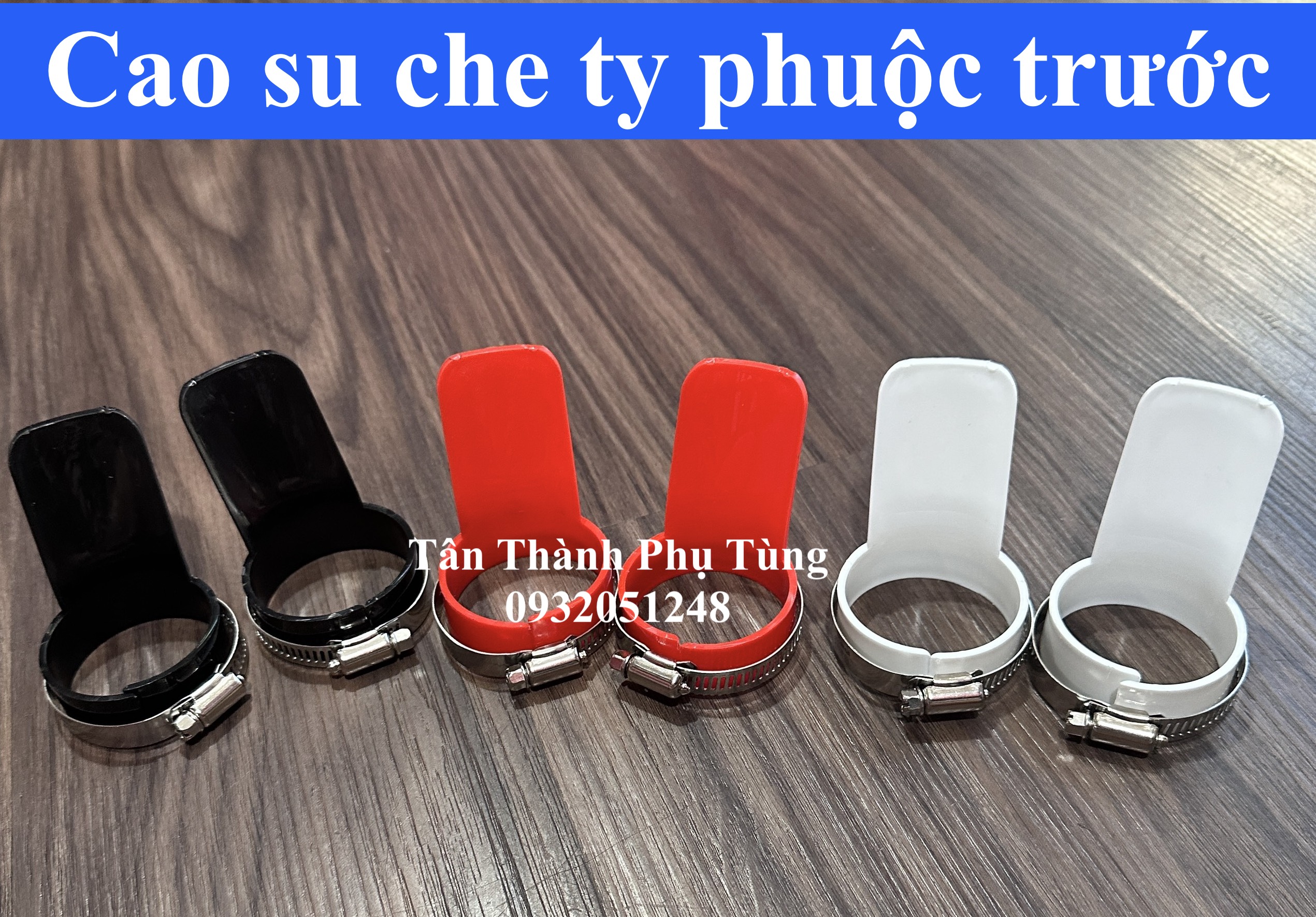 Cao su bảo vệ ty phuộc trước - 1 cặp