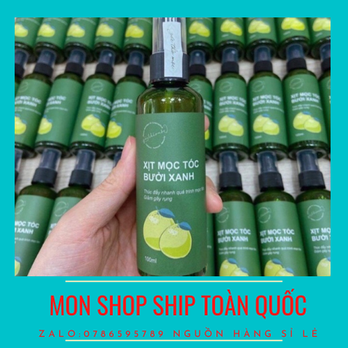 Xịt tóc bưởi xanh có hộp