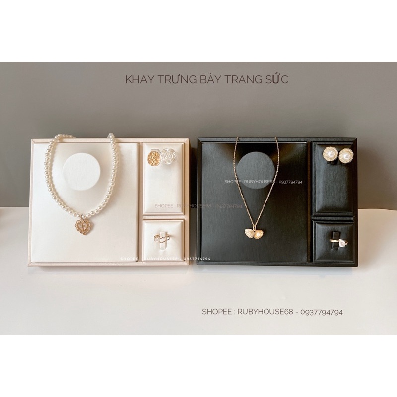Khay trưng bày bộ trang sức cao cấp