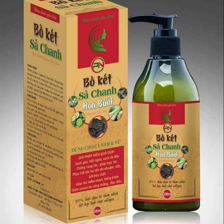 [GIẢM 5% ĐƠN 129K][HCM]Dầu Gội Bồ Kết Xã Chanh