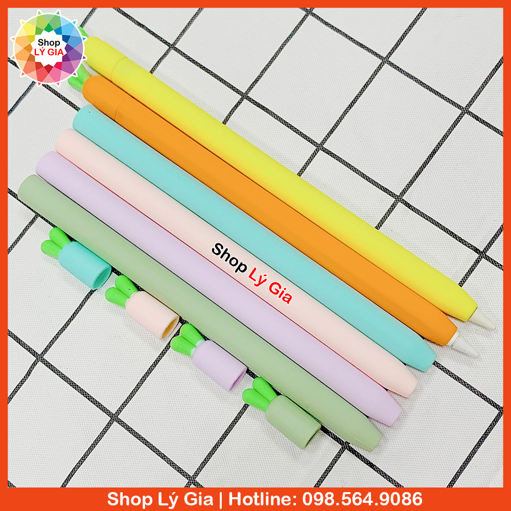 Ốp case Cà Rốt cho bút Apple Pencil 1/2