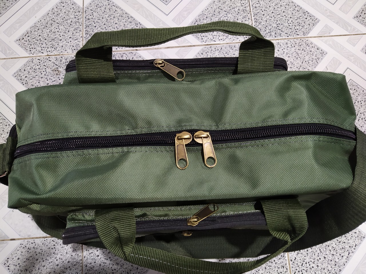 Túi đựng đồ nghề ngang 7 ngăn cao cấp ( size Lớn 44×24×25cm, size Đại 50×25×29cm )
