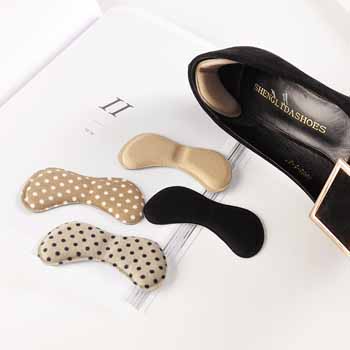 2 Cặp Miếng Dán Gót Giày Heel Liners Chống Trầy Gót Chân (4 Miếng Dán)