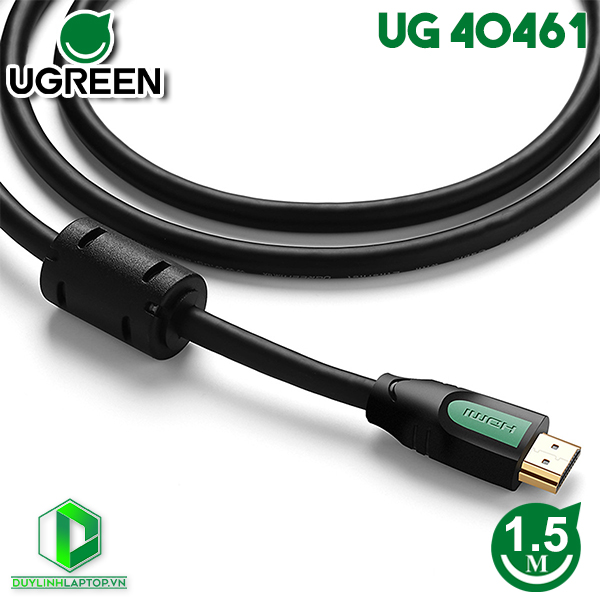Cáp HDMI 2.0 dài 1,5m hỗ trợ 3D,4K Ugreen 40461