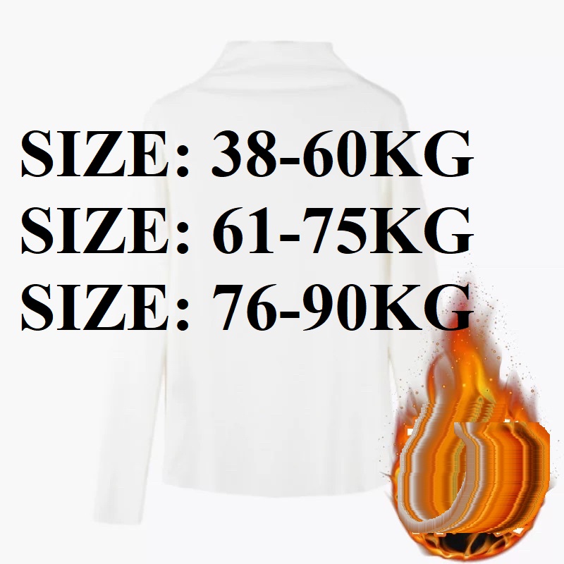 Áo Thun Nữ Dài Tay Lót Nỉ, Giữ nhiệt cho mùa Thu Đông, Chất dày dặn khác biệt, có siêu bigsize 100KG cho chị em mũm mĩm