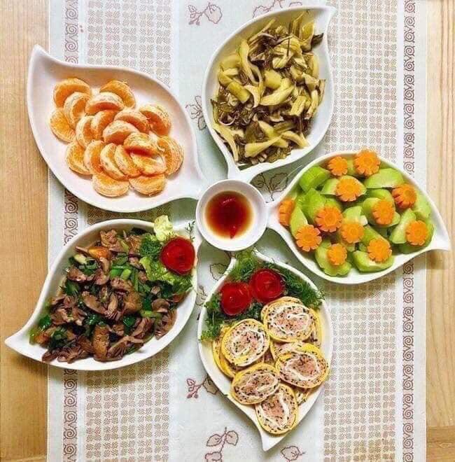 Set Đĩa Xoài Trắng Cao Cấp Gốm Sứ Bát Tràng
