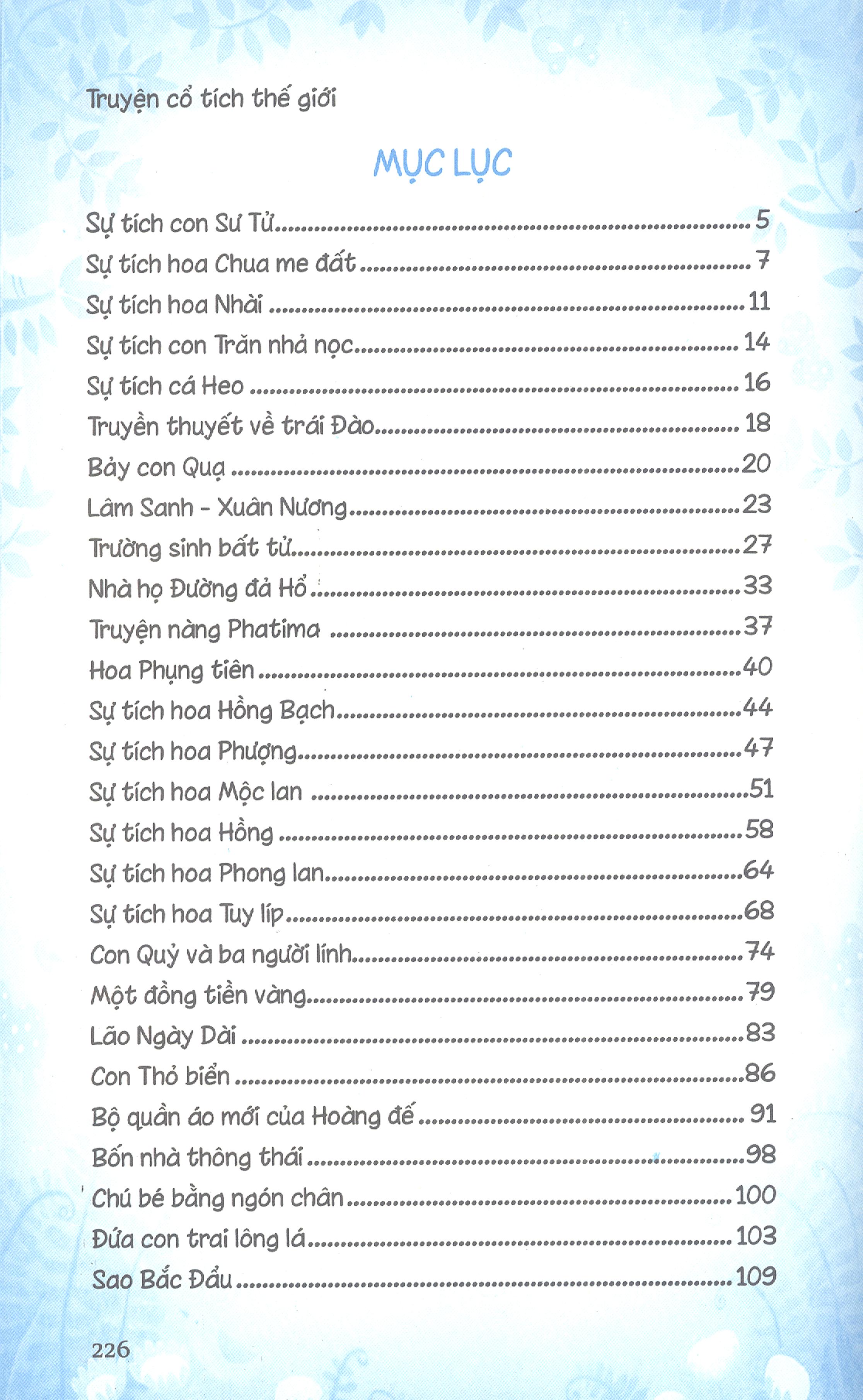 Truyện Cổ Tích Thế Giới