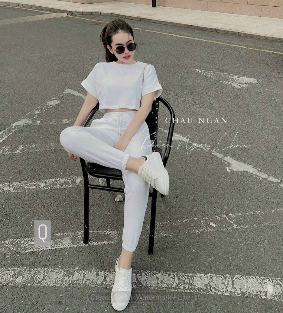 Sét bộ thể thao croptop-QH#setbonu