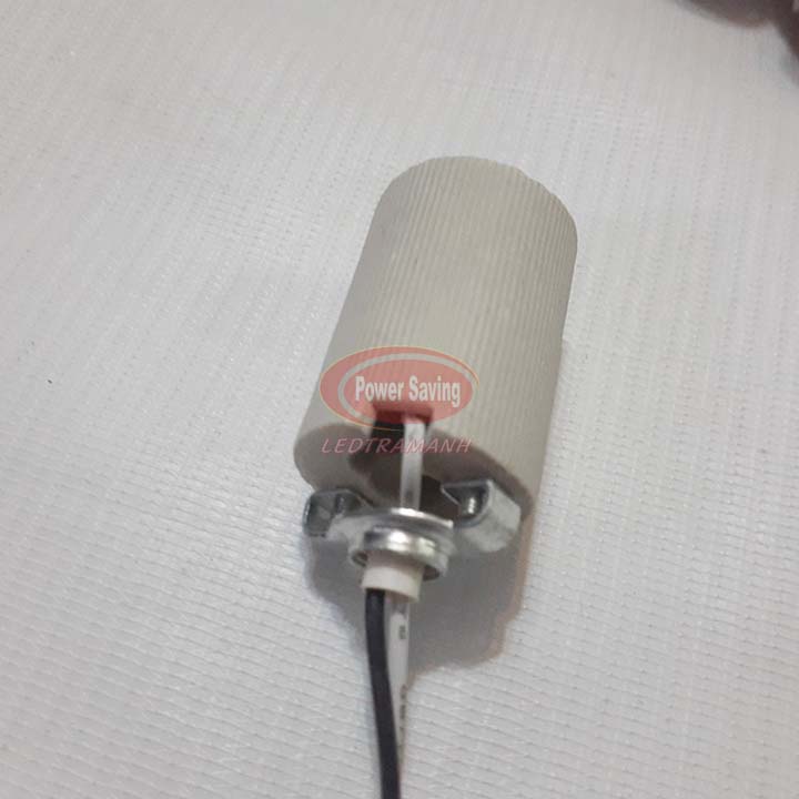 Đuôi đèn vặn e14 bằng sứ
