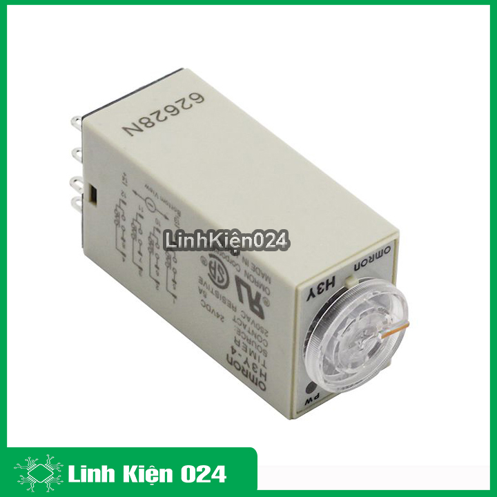 Relay thời gian timer omron H3Y-4 14p 24v