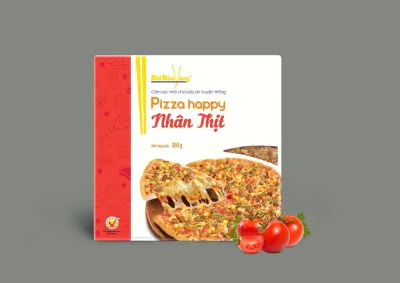 [HCM]Pizza Meat Loves ( Pizza Nhân Thịt) 350gr/hộp