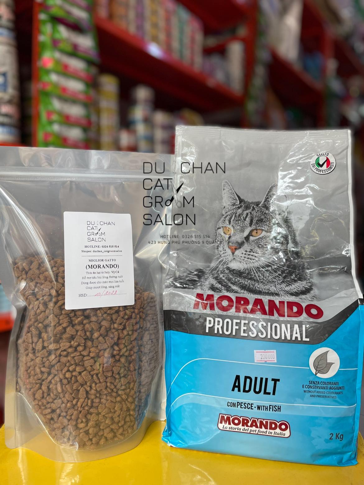 MIGLIOR GATTO (MORANDO) - THỨC ĂN HẠT MÈO