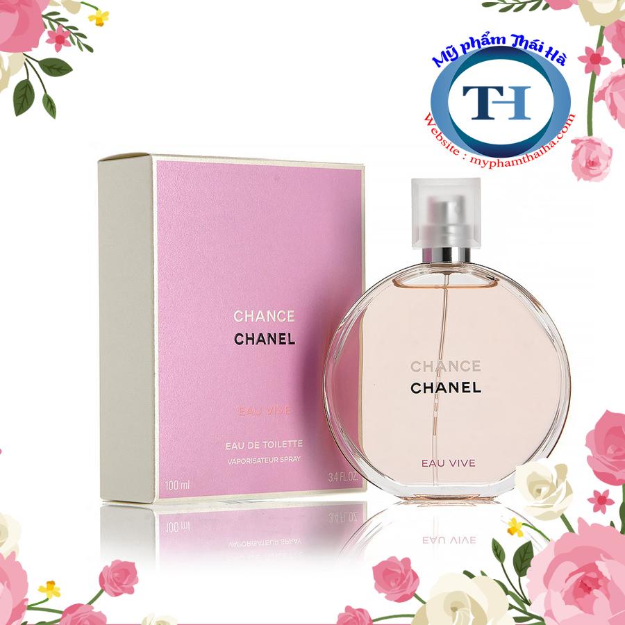 [HCM]Nước Hoa Chanel Chance Eau Vive EDT 100ml (Tester)