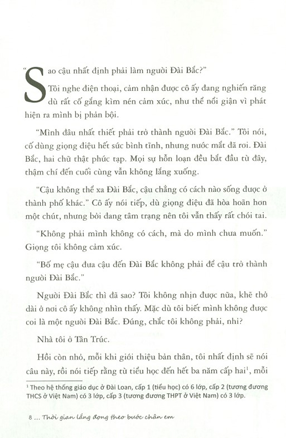 Thời Gian Lắng Đọng Theo Bước Chân Em