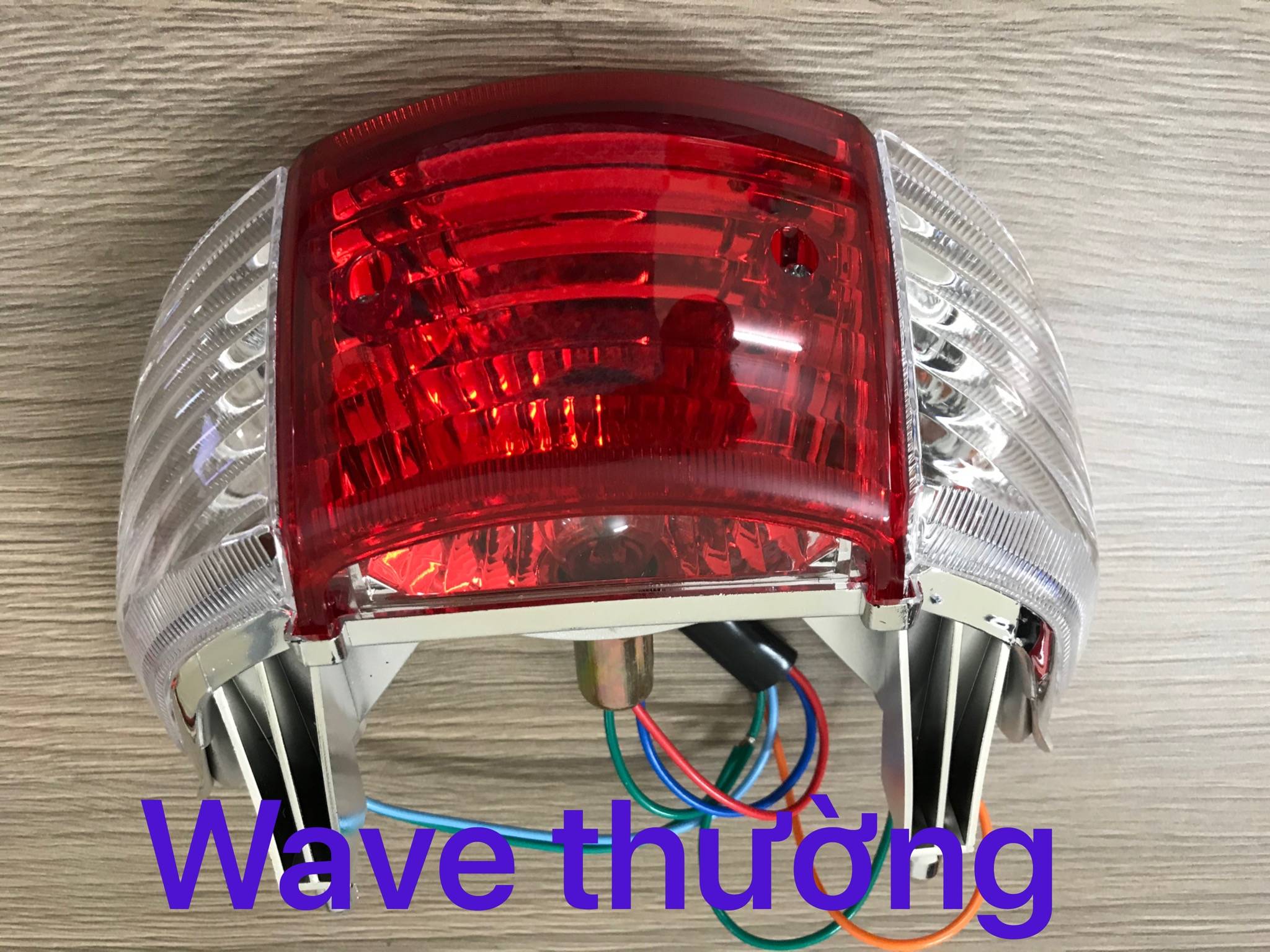 [HCM]Đèn hậu wave alpha + đuôi bóng ( loại thường )