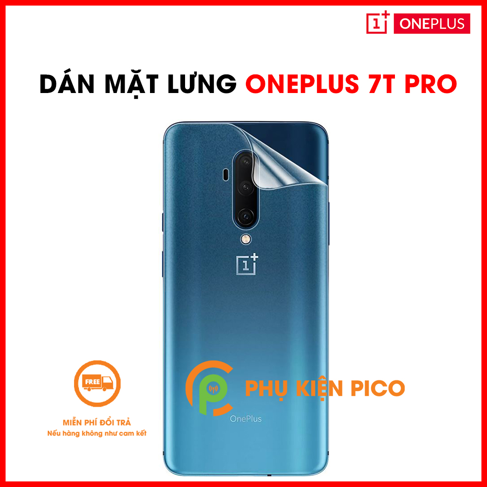 Dán mặt lưng Oneplus 7T Pro PPF cao cấp dẻo trong suốt full mặt lưng - Dán dẻo Oneplus 7T Pro